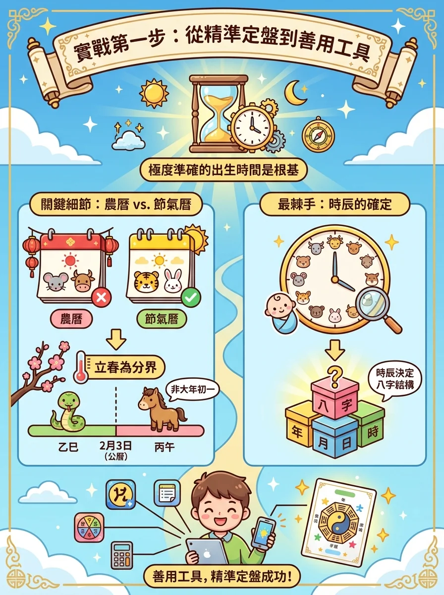 實戰第一步：從精準定盤到善用工具