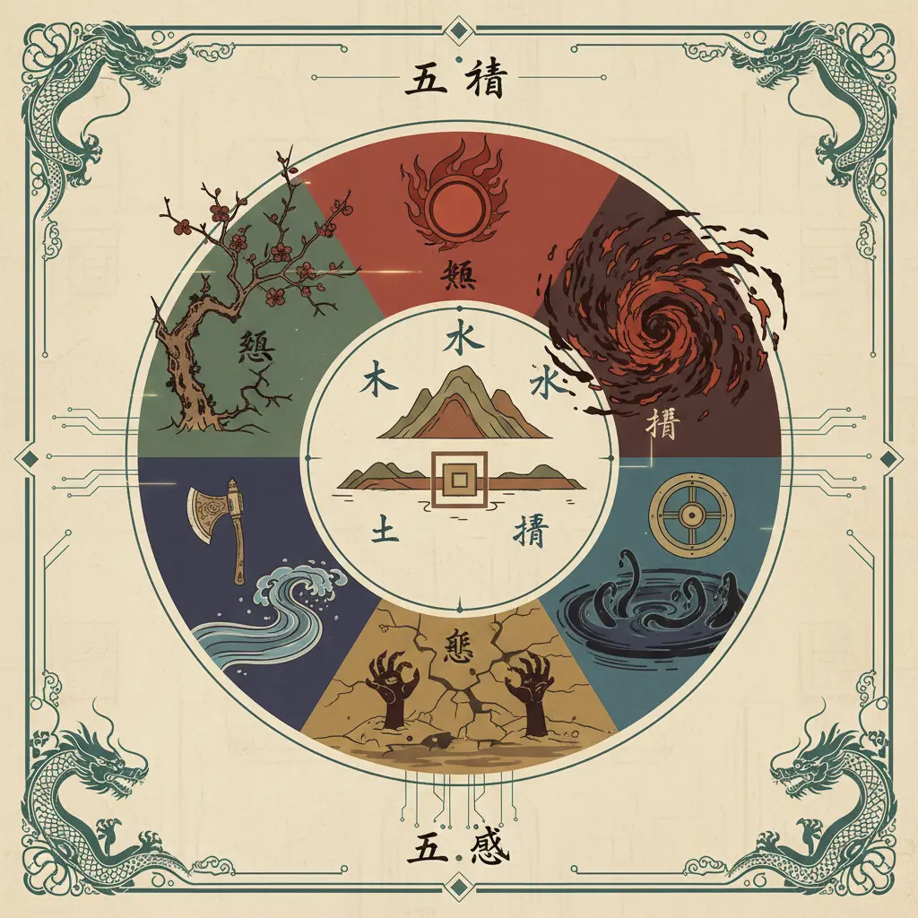 五行 - 五行與五惡