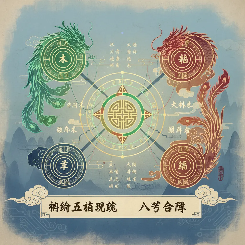 八字合盤 - 納音五行理論