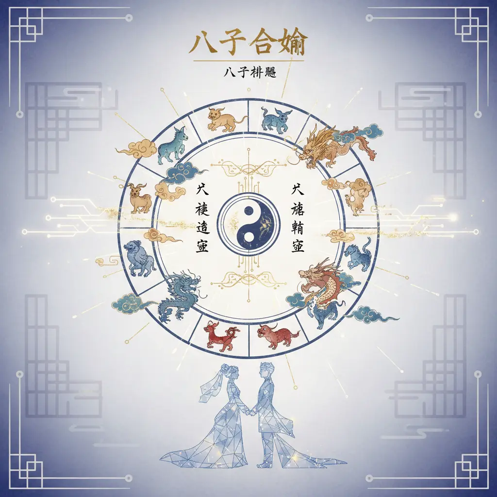 八字排盤 - 八字合婚