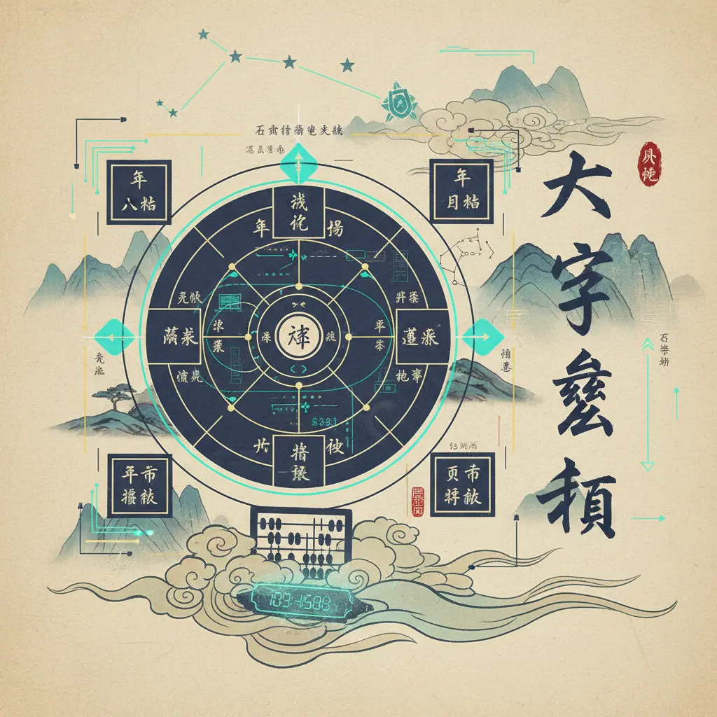 八字怎麼看 - 八字排盤