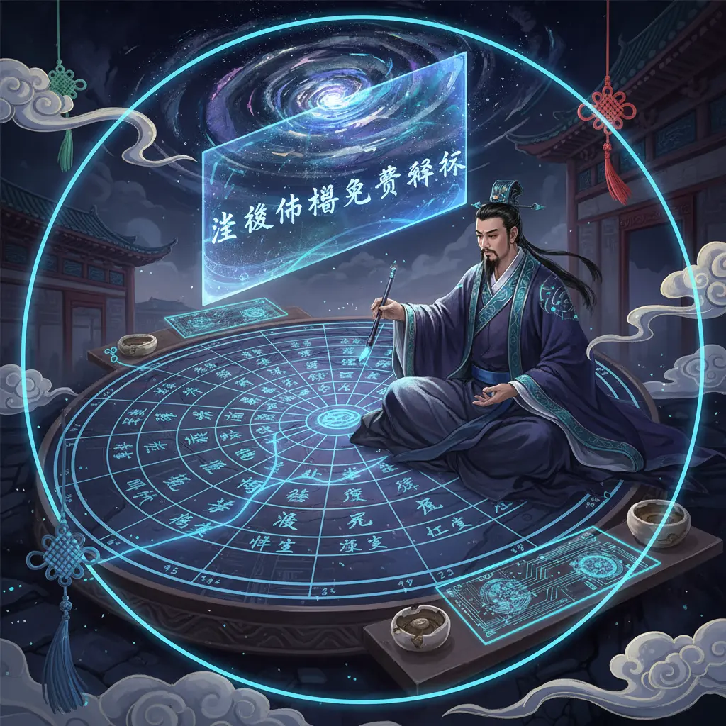 紫微命盤免費解析 - 占卜