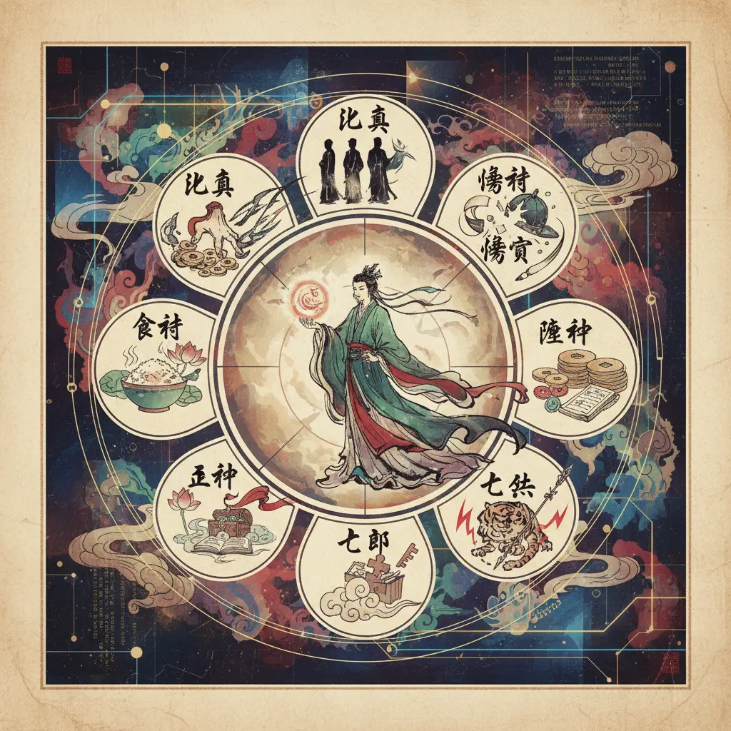 八字命盤 - 十神