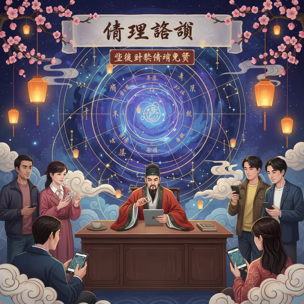 紫微斗數命盤免費 - 命理諮詢