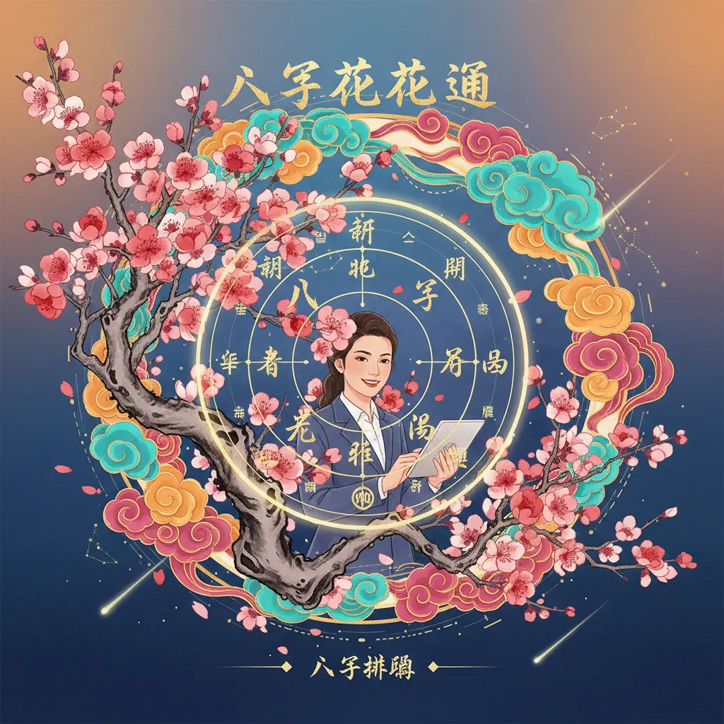 八字排盤 - 八字桃花運