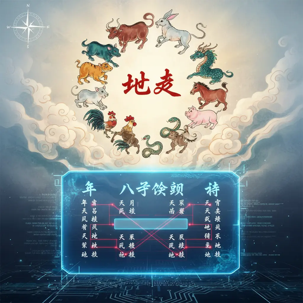 八字查詢 - 地支