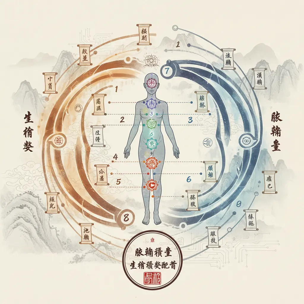 生命靈數配對 - 脈輪能量