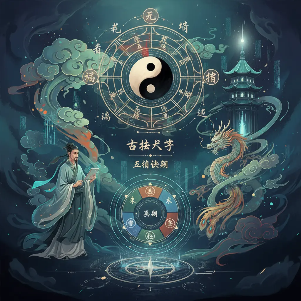 五行查詢 - 古法八字