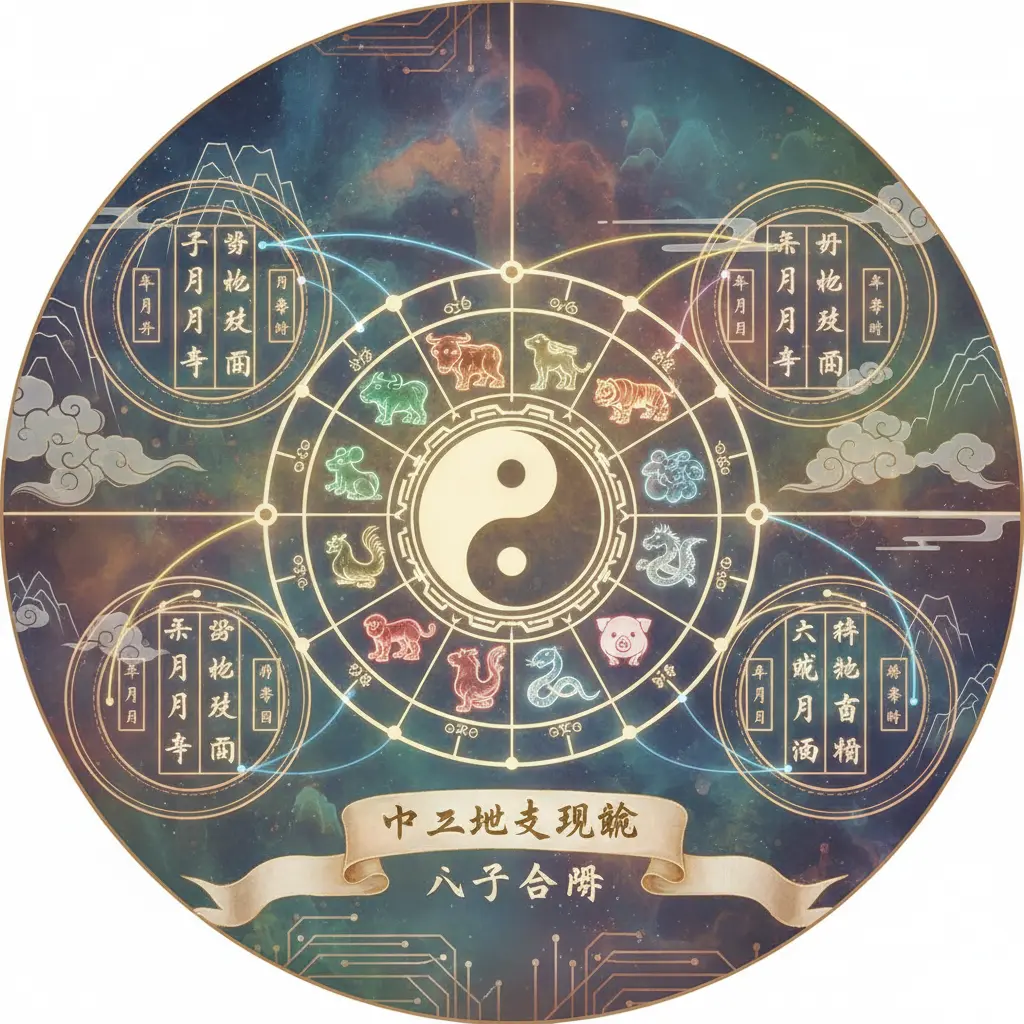 八字合盤 - 十二地支理論