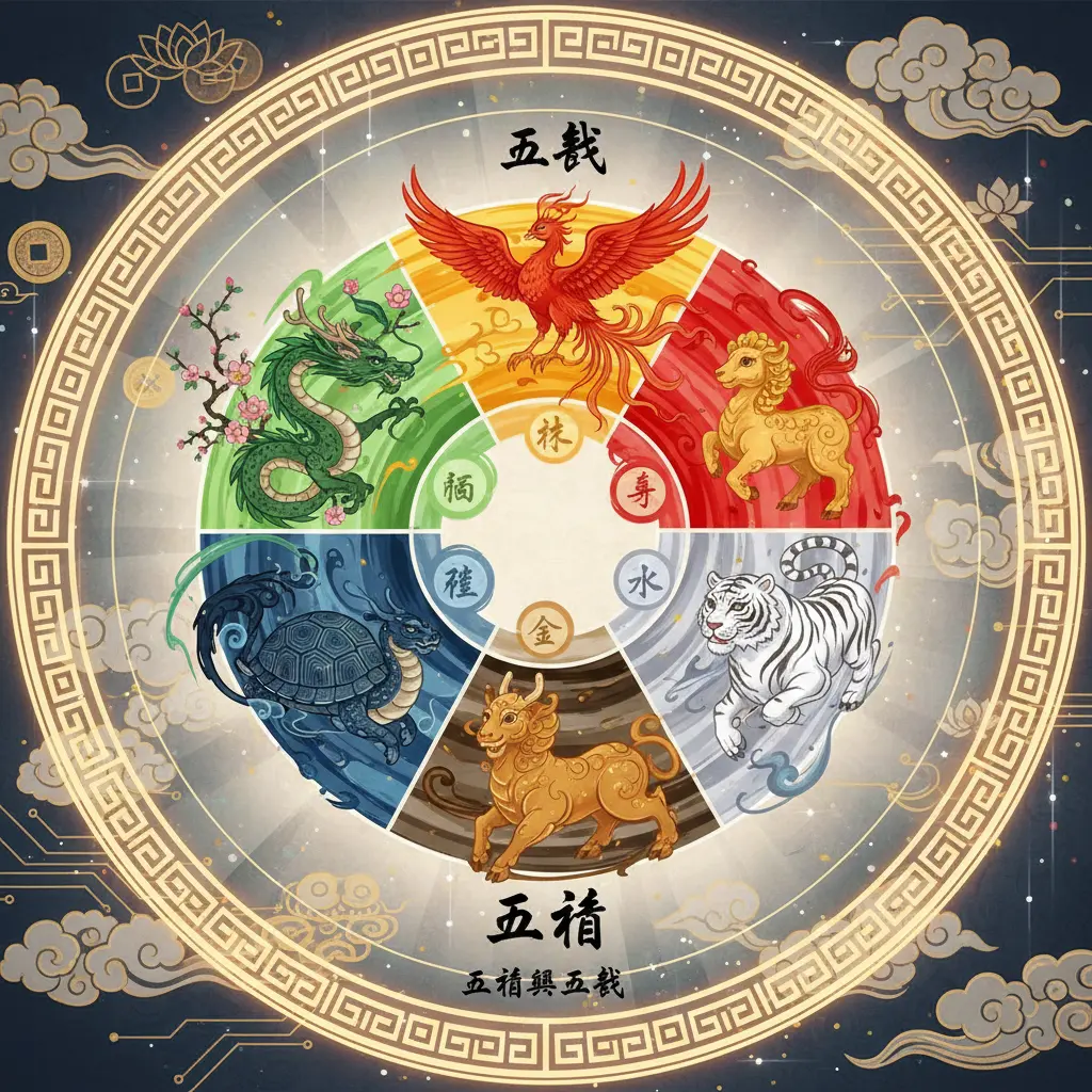 五行 - 五行與五畜