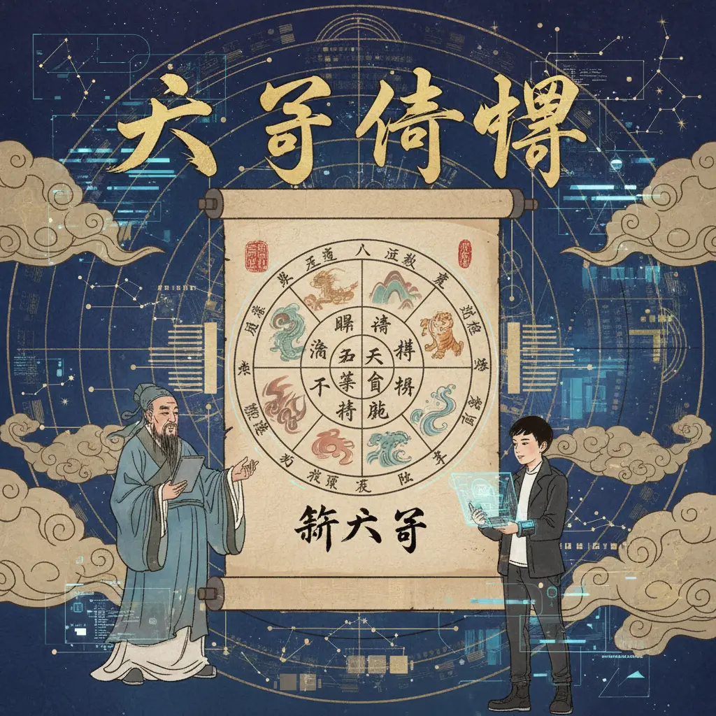 算八字 - 八字命盤