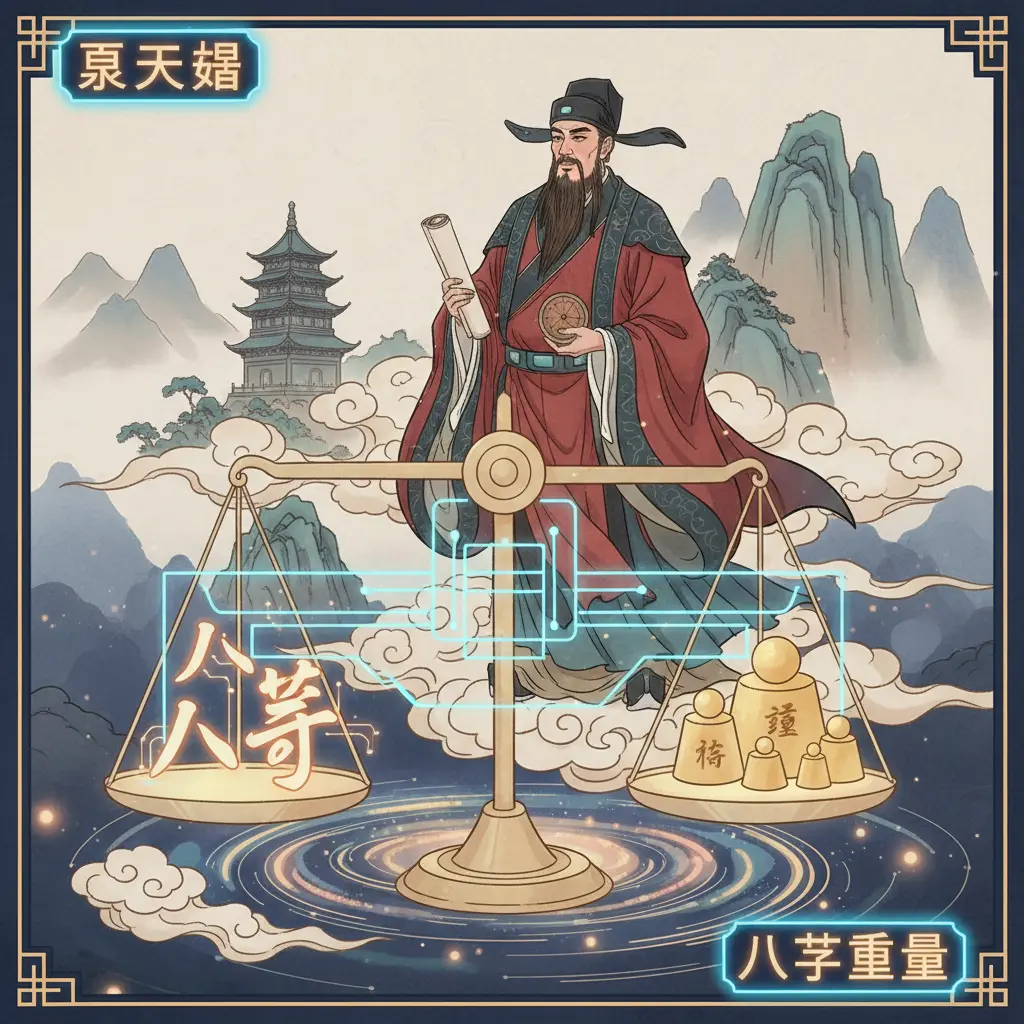 八字重量 - 袁天罡