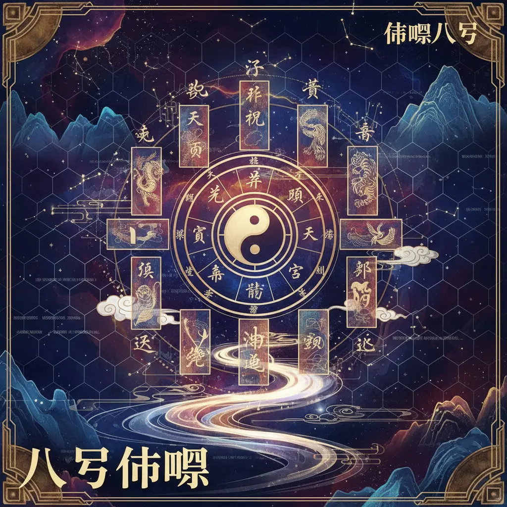 命盤八字 - 八字命盤