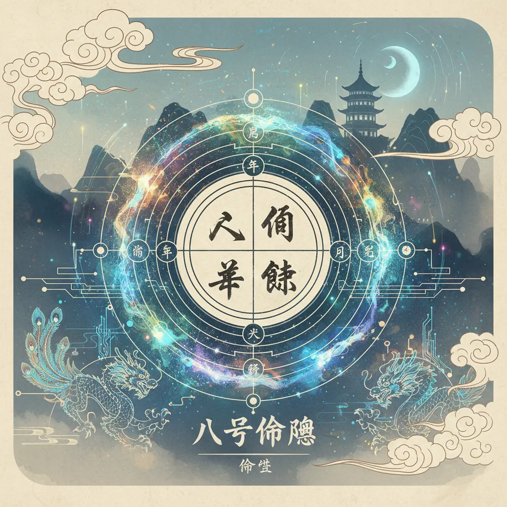命格 - 八字命盤