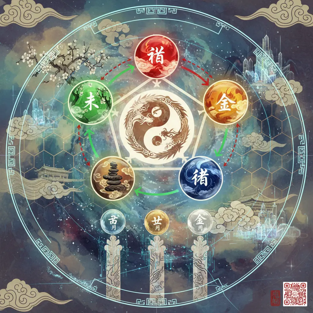 八字合盤 - 五行