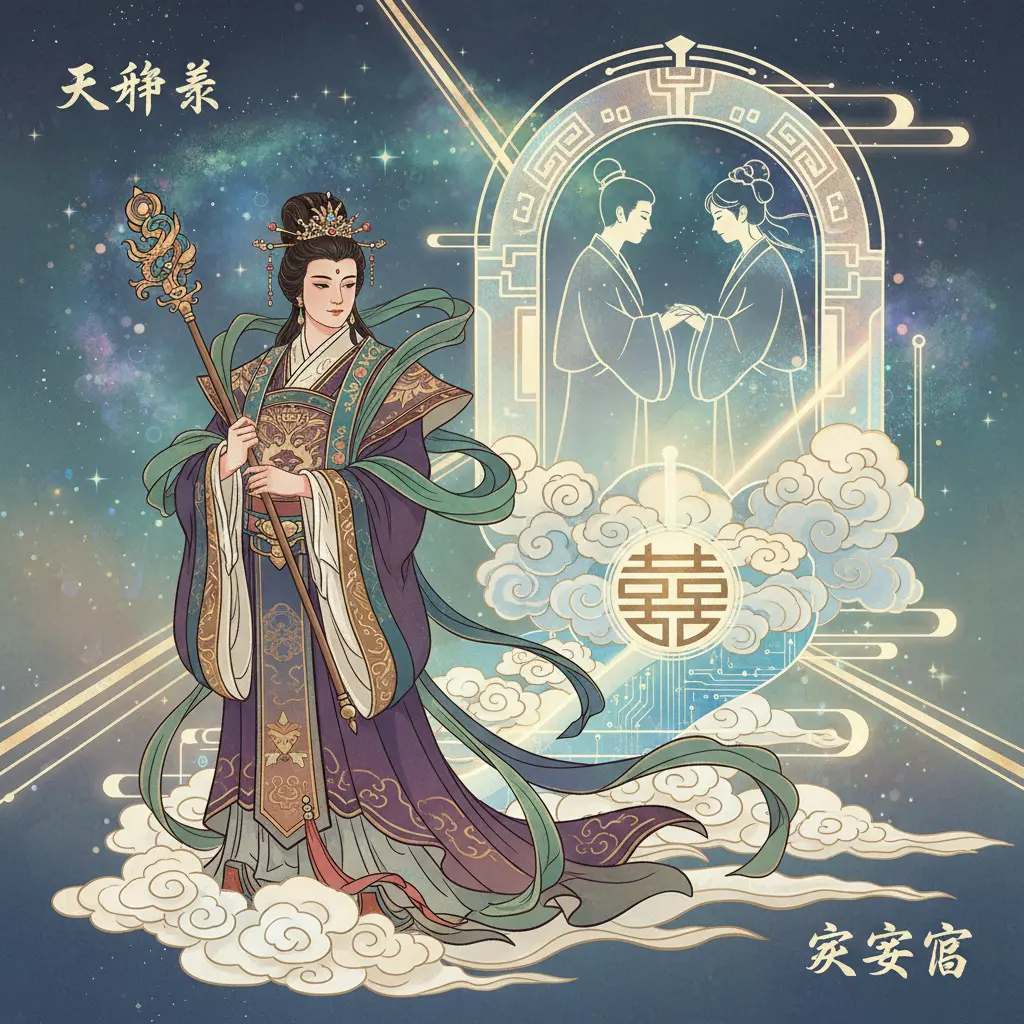 夫妻宮 - 天府星