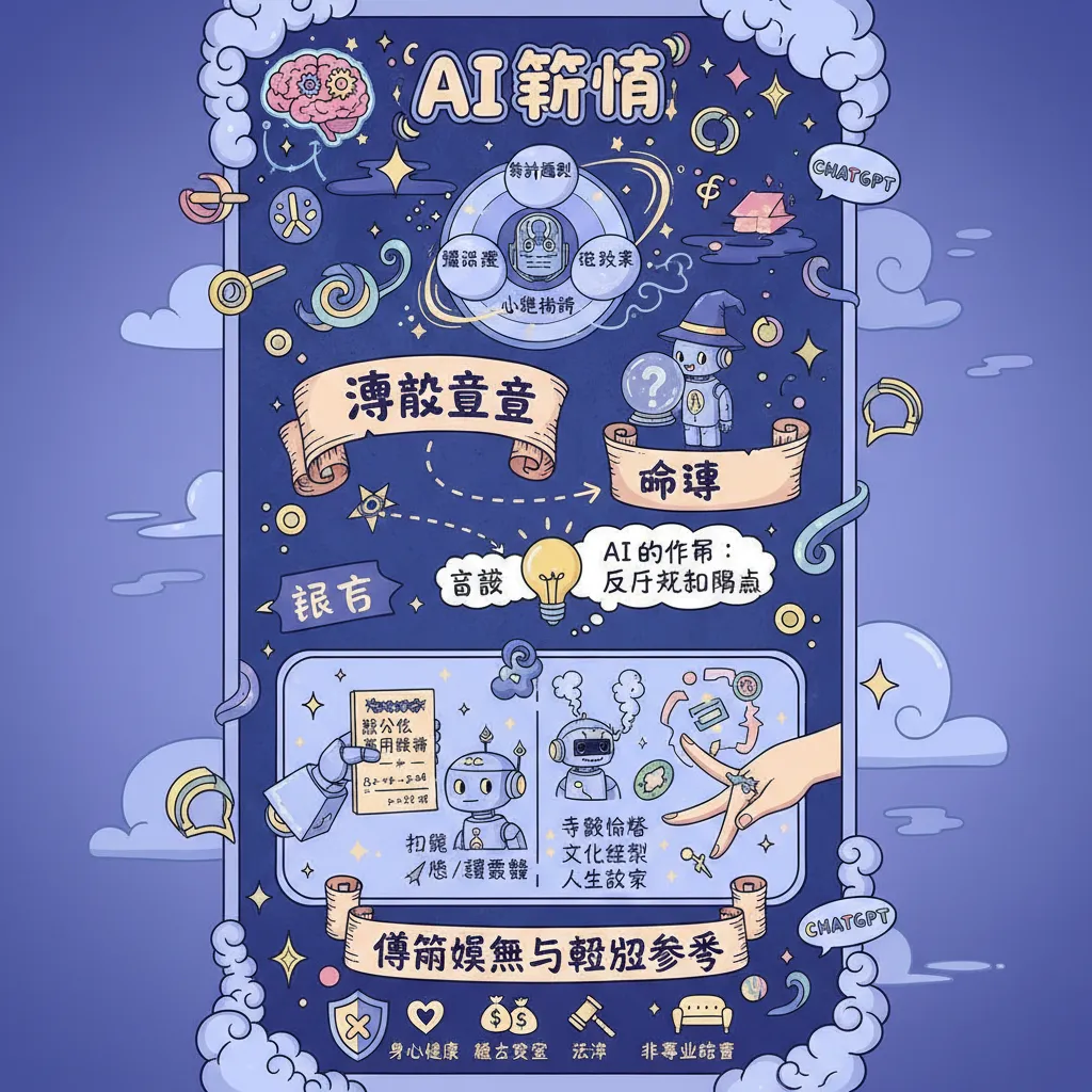 AI 算命的本質定位、侷限性與使用提醒