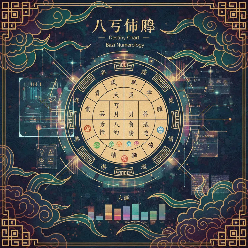 八字算命 - 八字命盤