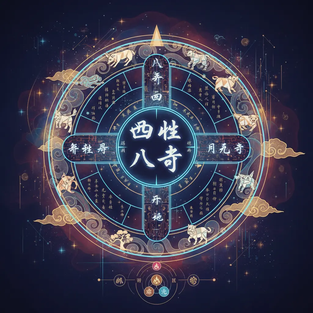 八字排盘 - 四柱八字