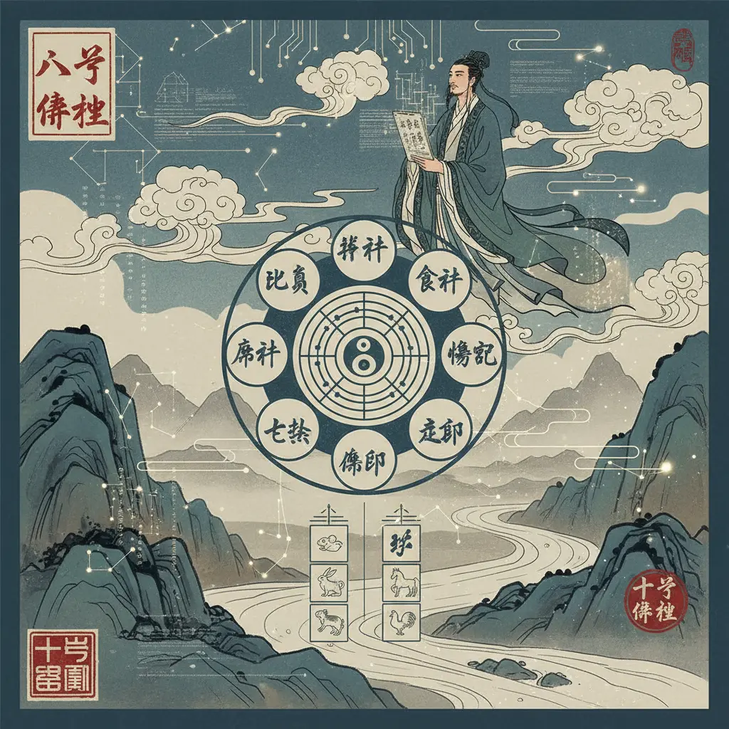 八字怎麼看 - 十神