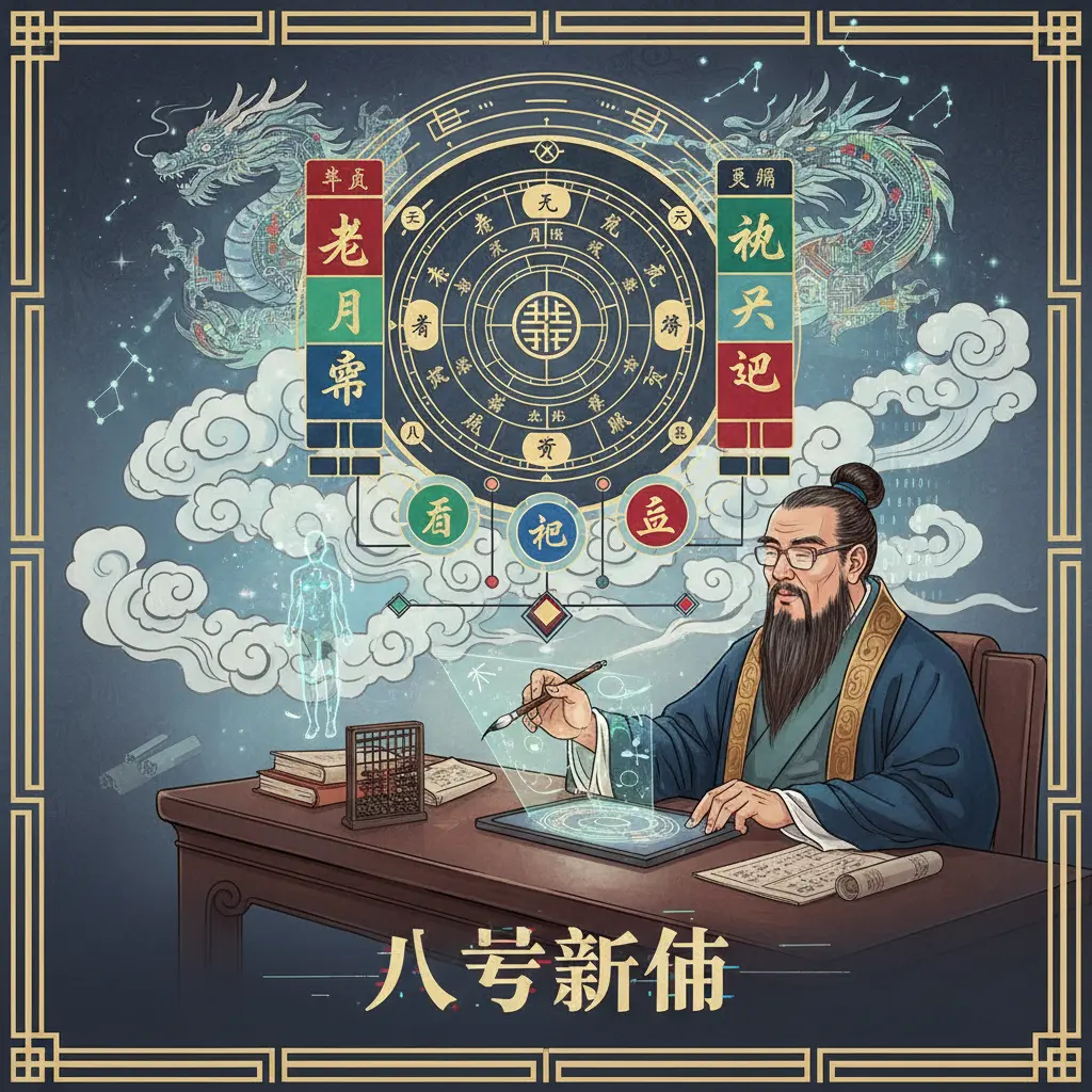 八字算命 - 八字排盤