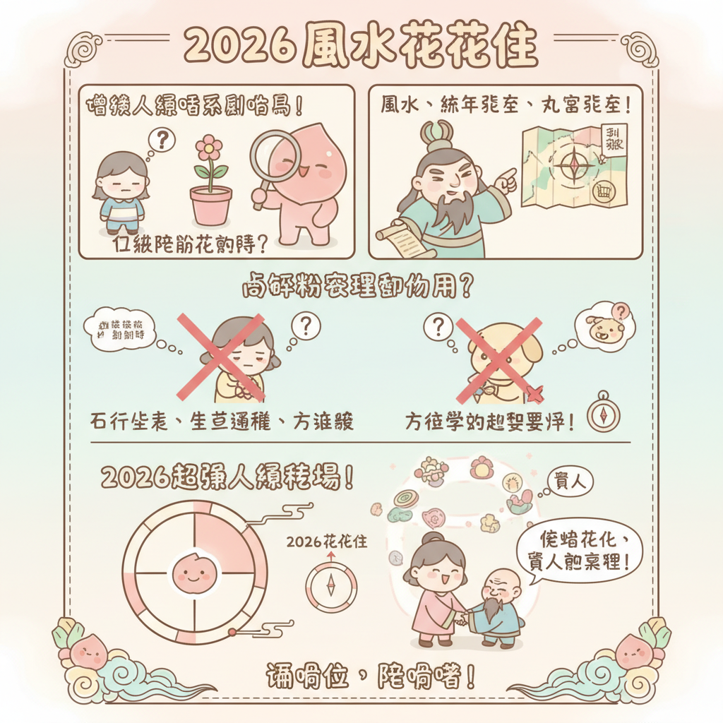 亂擺催旺2026桃花位隨時招禍？專家拆解3大風水禁忌