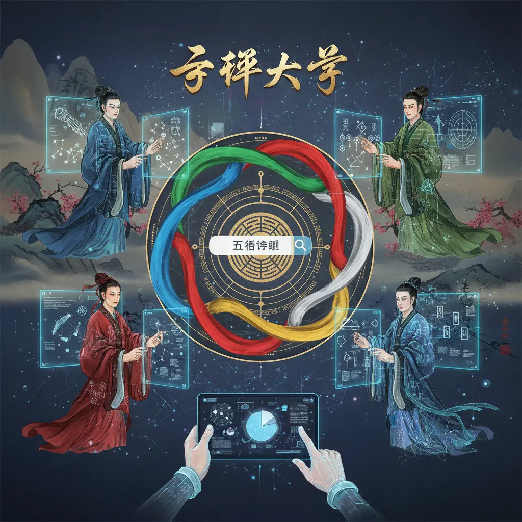 五行查詢 - 子平八字