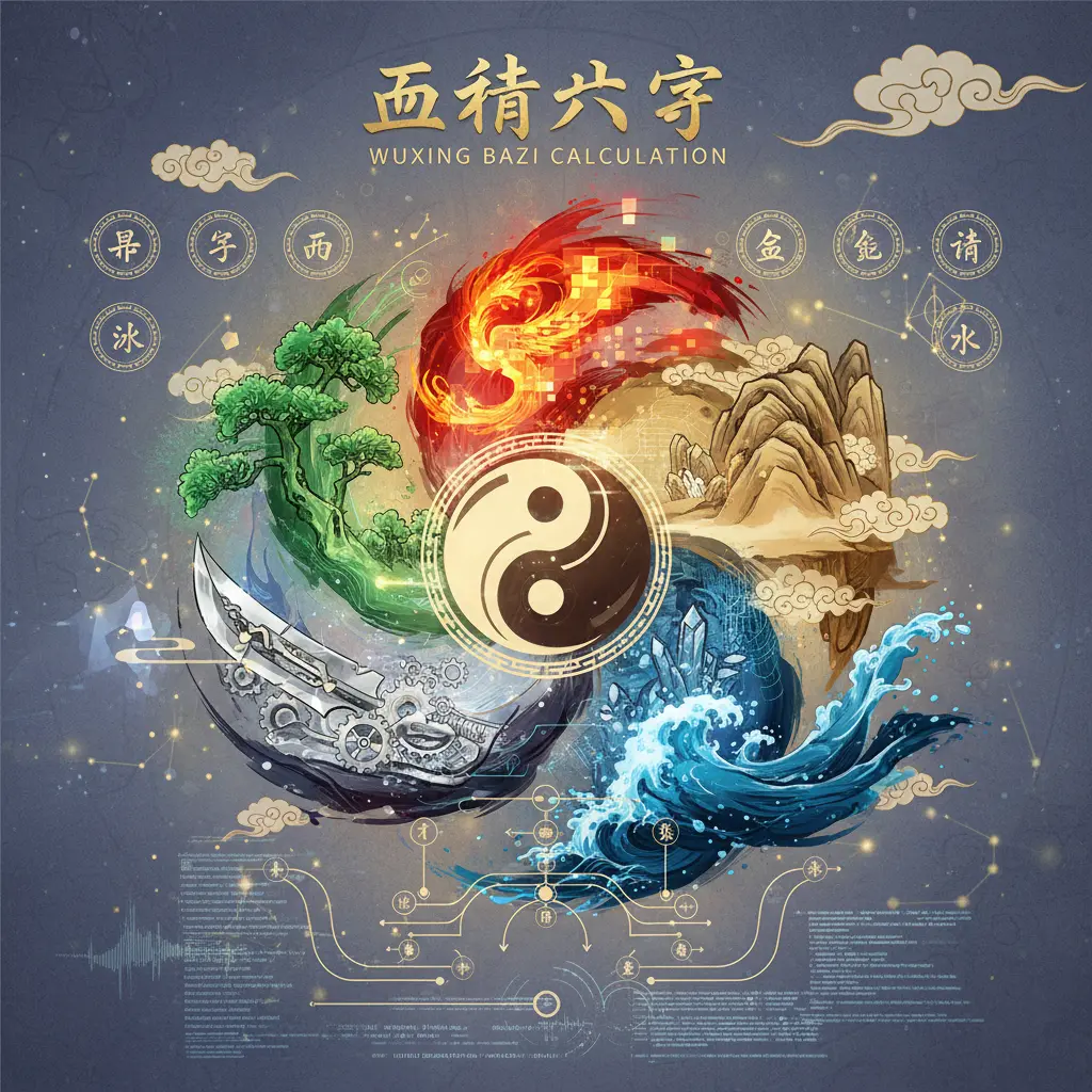 八字計算 - 五行