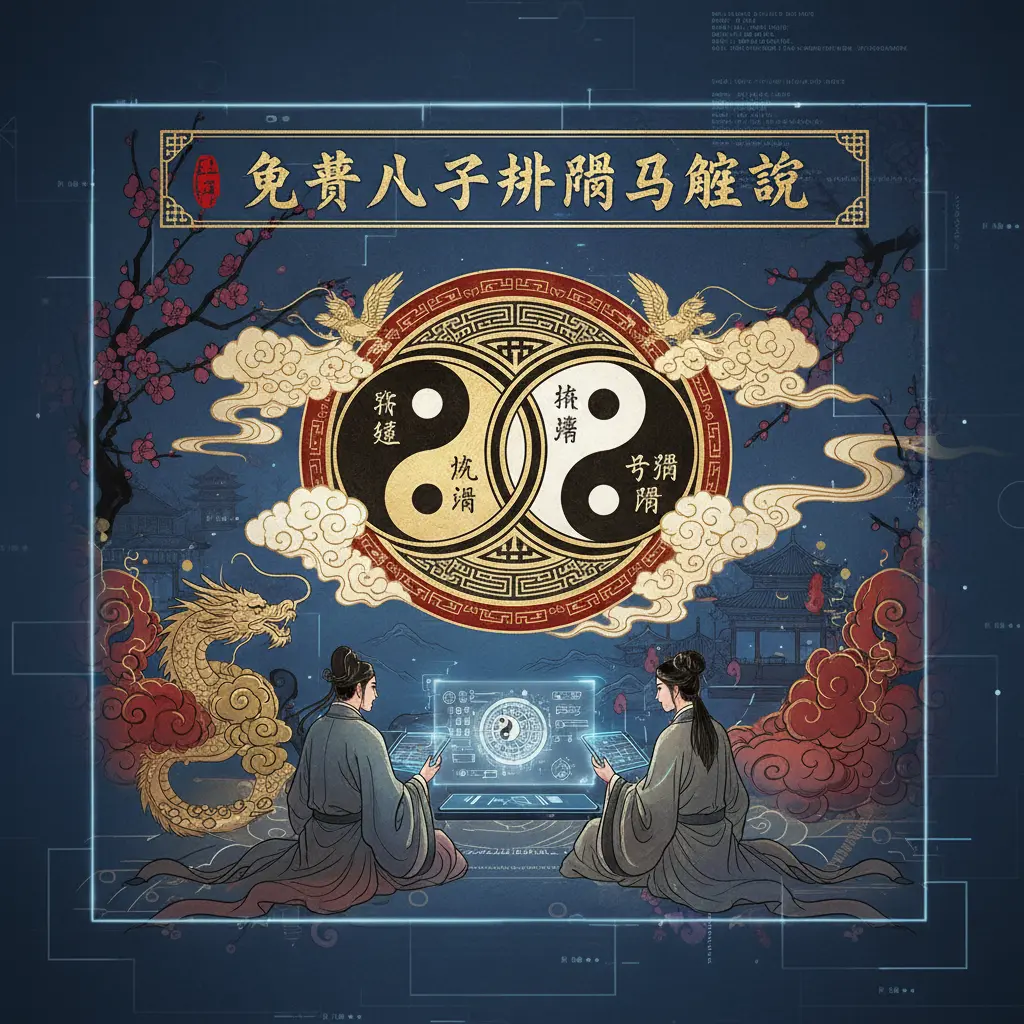 免費八字排盤及解說 - 八字合盤