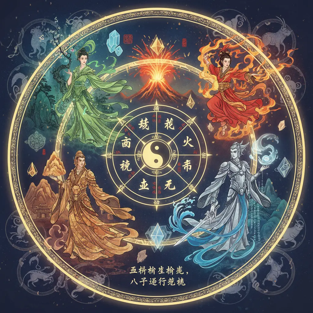 八字排盤 - 五行