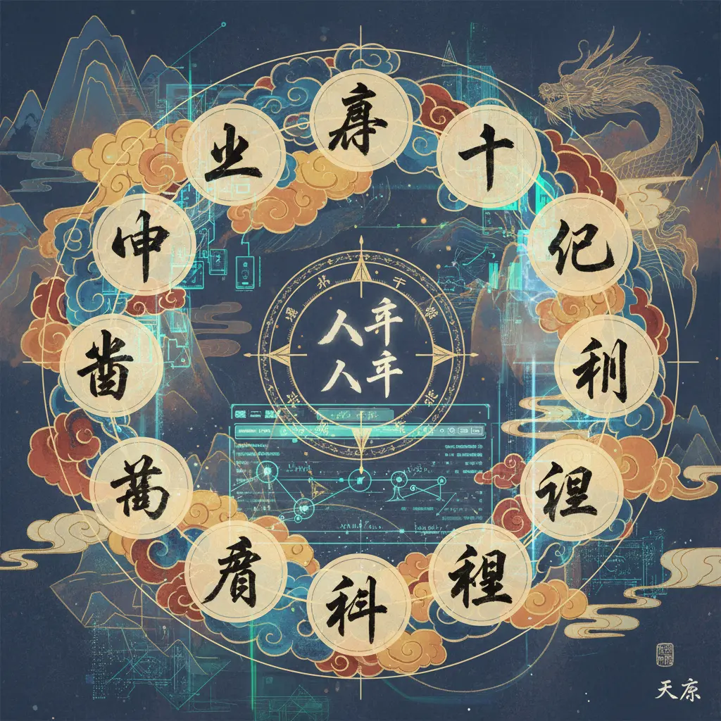 八字怎麼看 - 天干