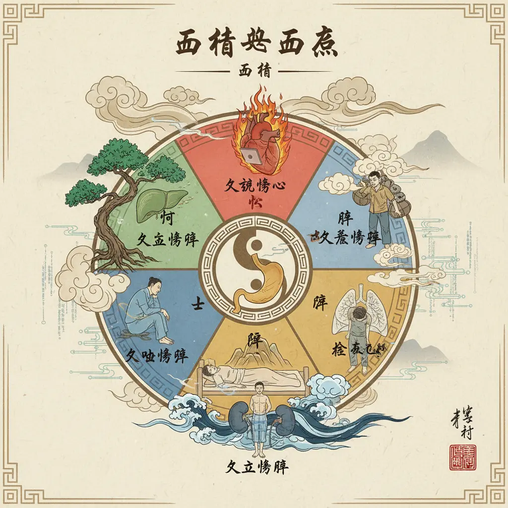 五行 - 五行與五勞