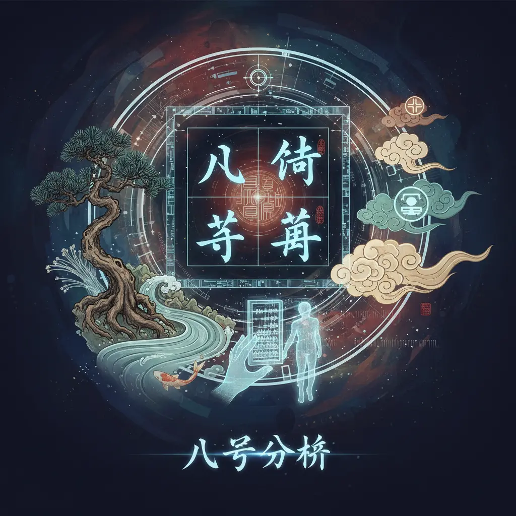 八字分析 - 八字命盤