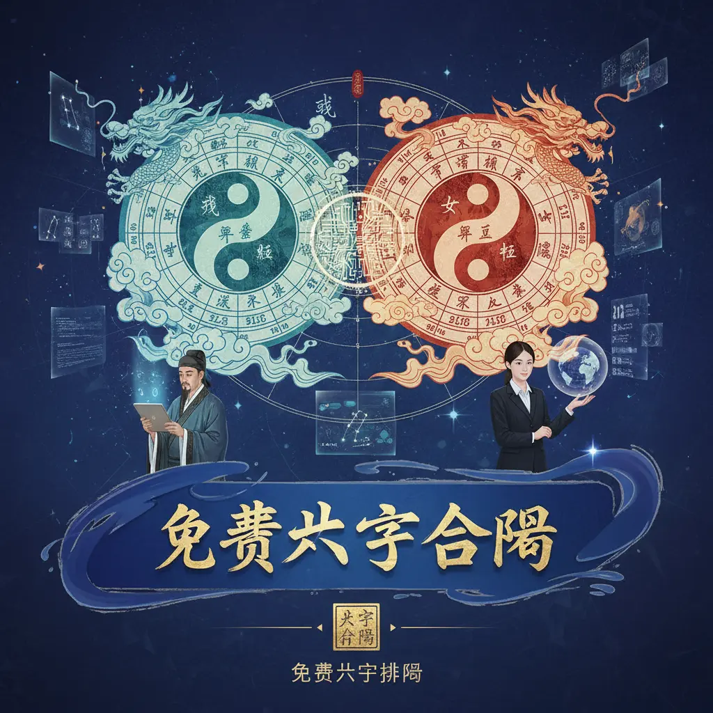 免費八字排盤 - 八字合盤