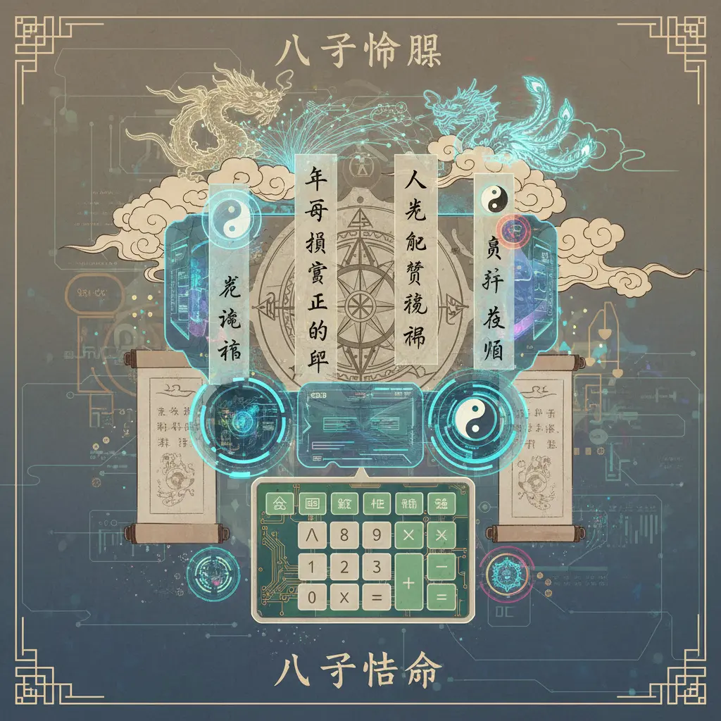 八字計算 - 八字命盤