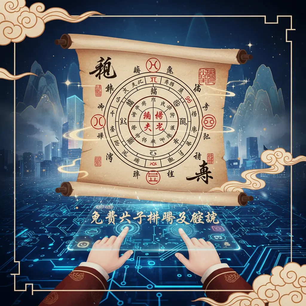 免費八字排盤及解說 - 八字排盤