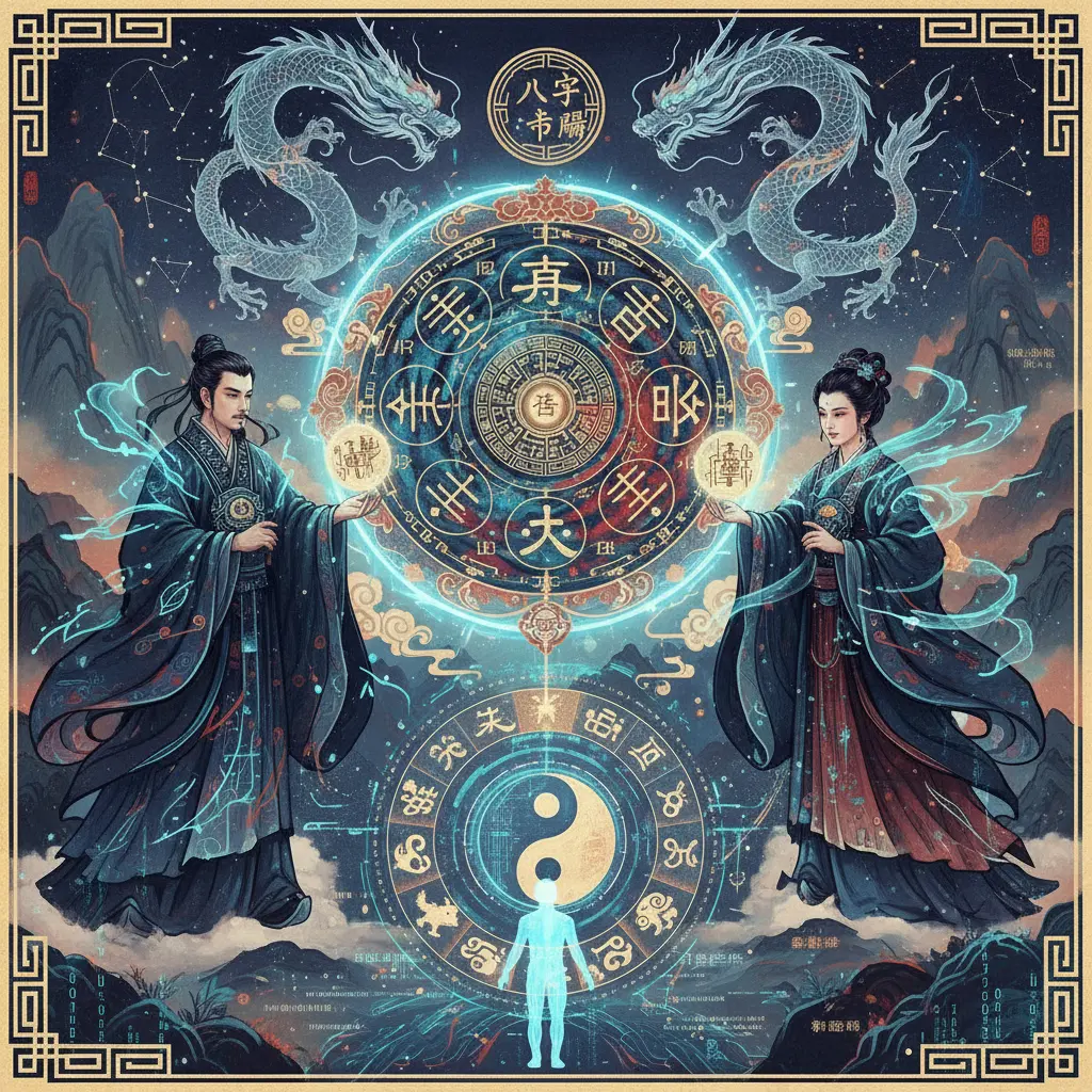 八字命盤 - 八字合盤