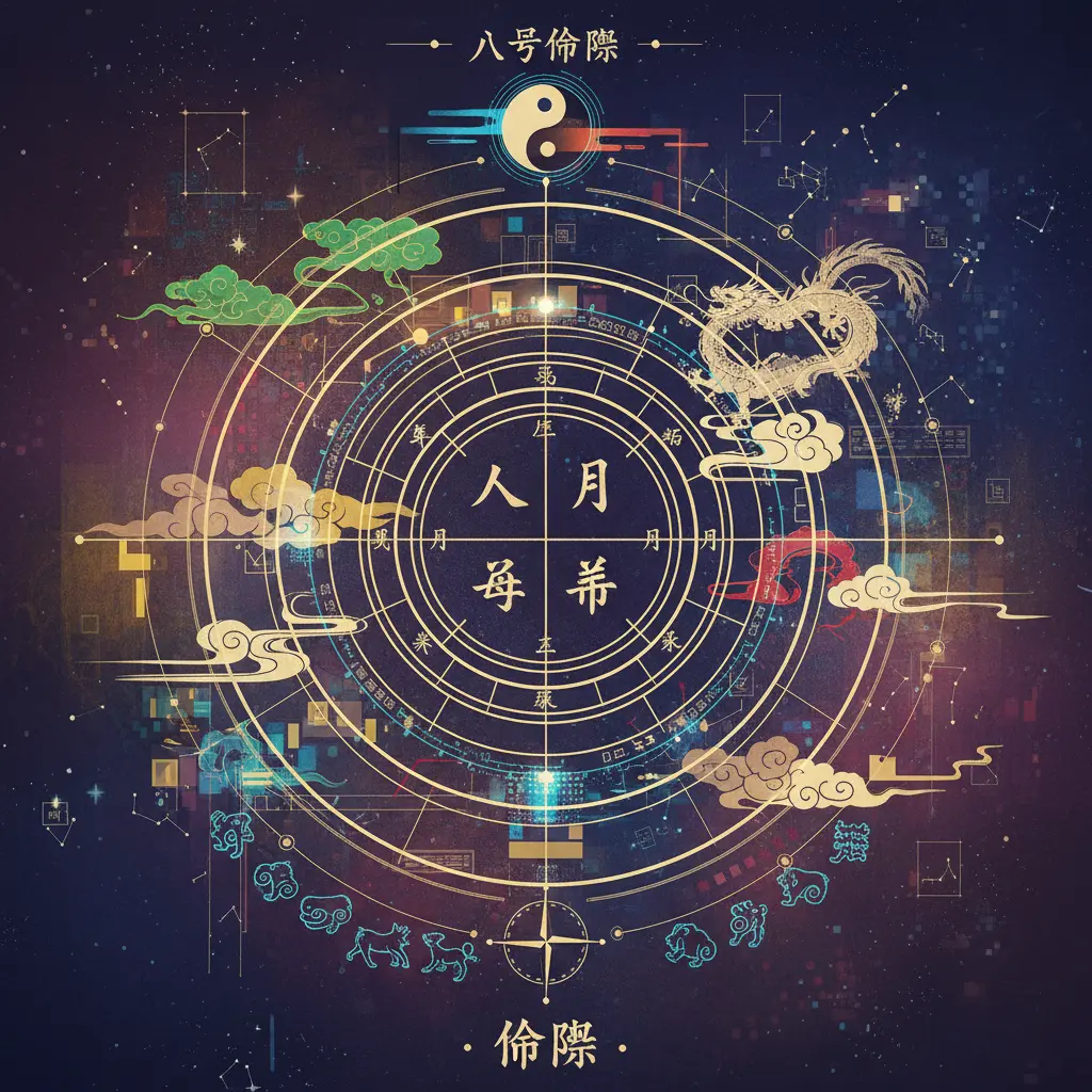 命盤 - 八字命盤