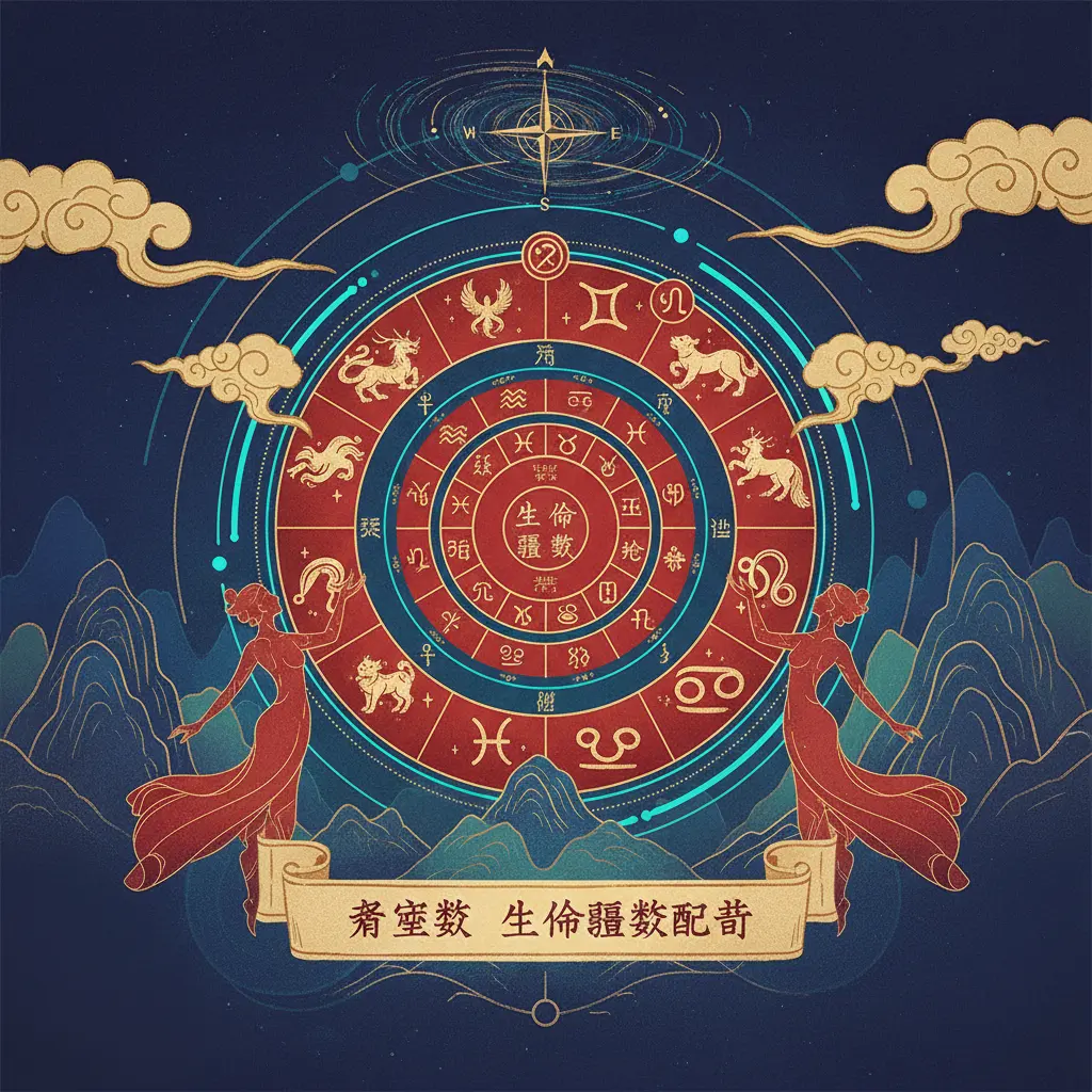 生命靈數配對 - 星座數